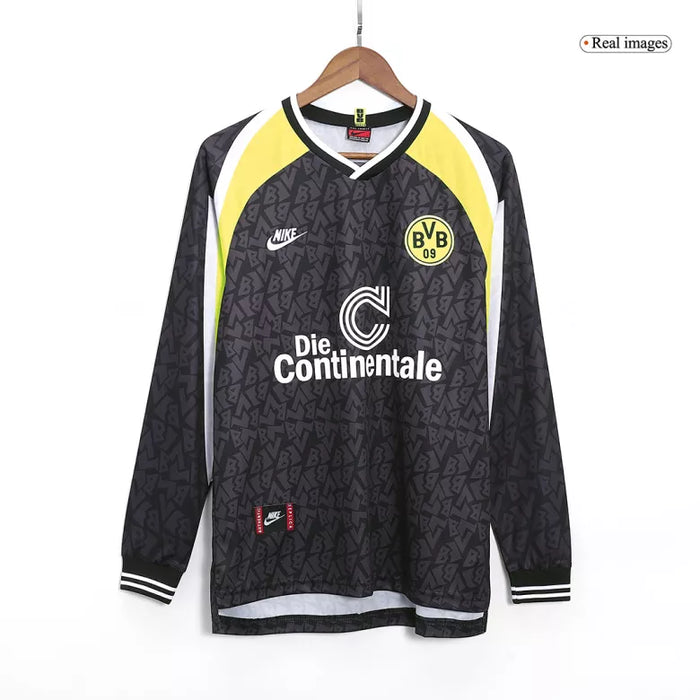 1995 - 1996 Borussia Dortmund Away - Long Sleeve - Retro Jersey