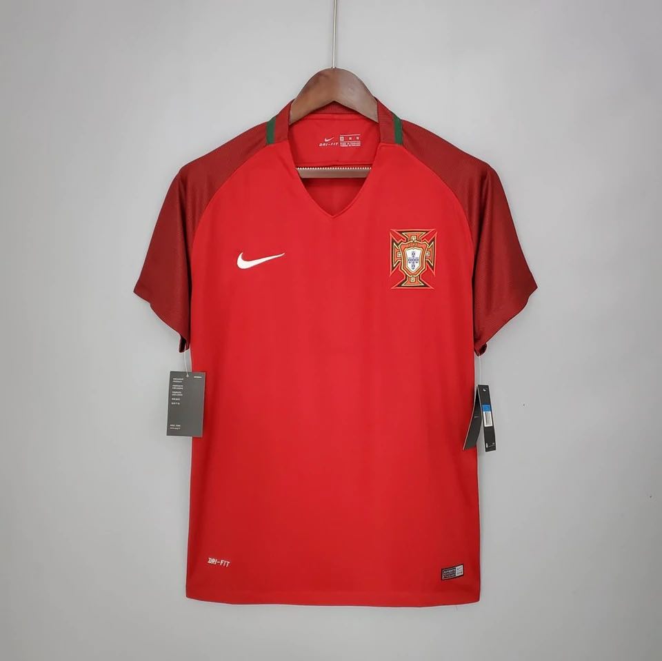 2018 Portugal Home Retro Jersey