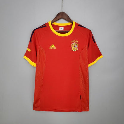 2002 Spain Home - Retro Jersey