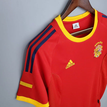 2002 Spain Home - Retro Jersey