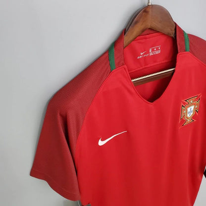 2018 Portugal Home Retro Jersey