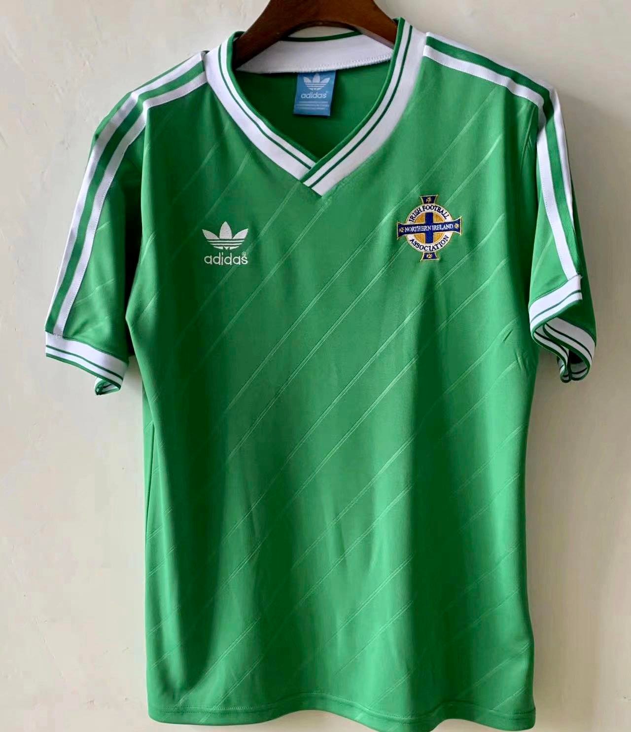 1986 Northern Ireland Home - Retro Jersey