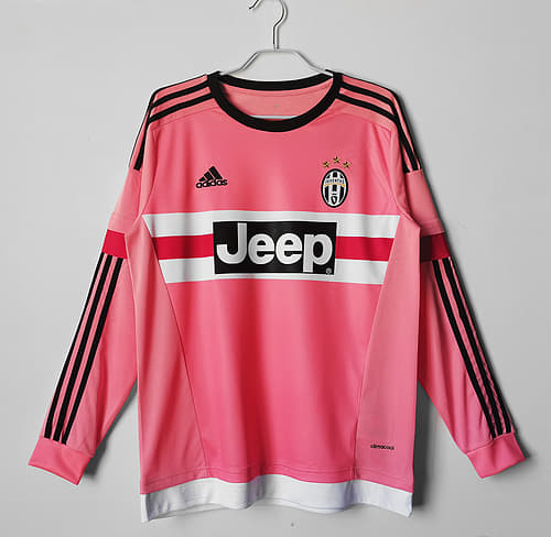 2015 - 2016 Juventus Away  - Long Sleeve - Retro Jersey