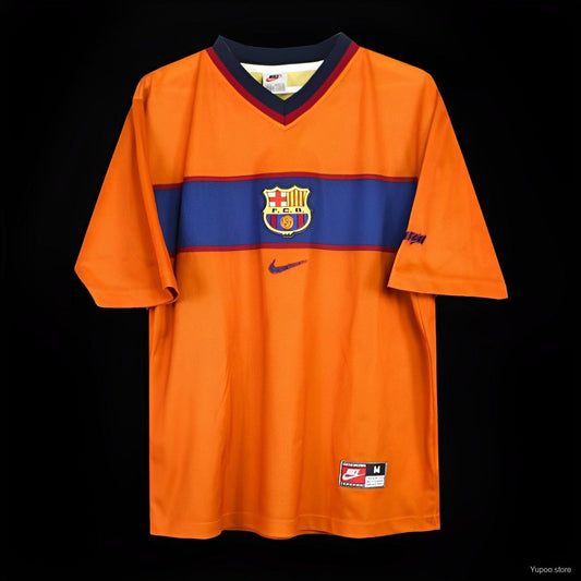 1999 - 2000 Barcelona Third Choice -  Retro Jersey