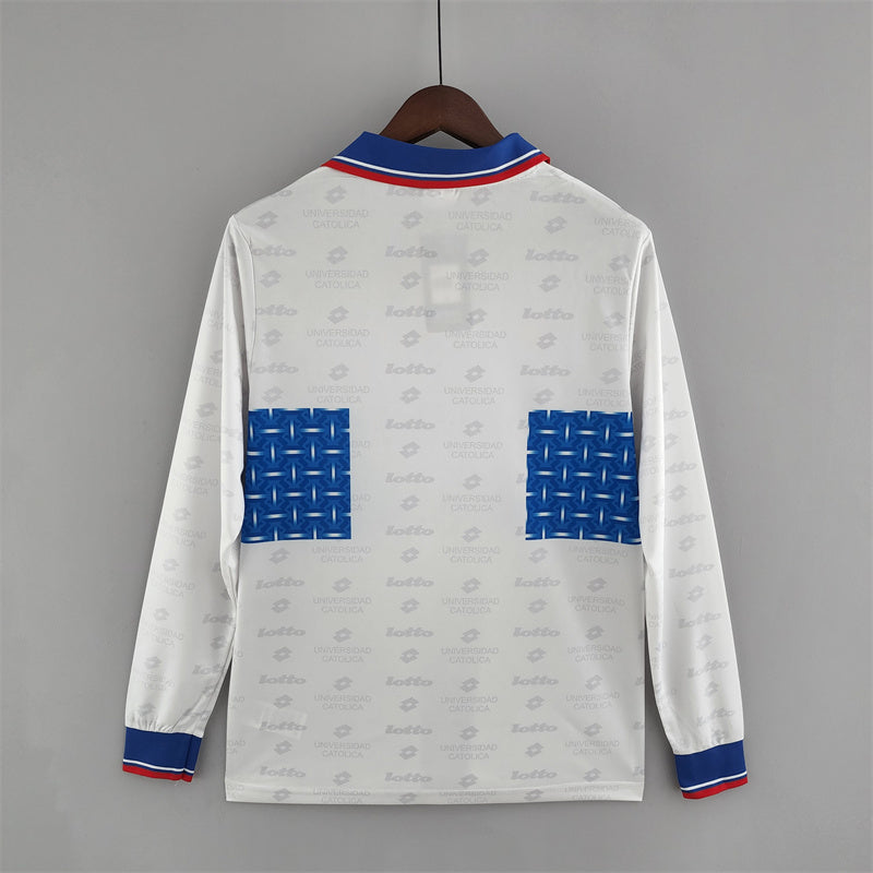 1996 Deportivo Universidad Católica Home - Long Sleeve - Retro Jersey