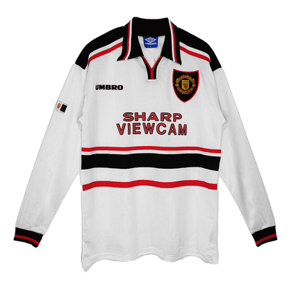 1997 - 1998 Manchester United Away - Long Sleeve - Retro Jersey