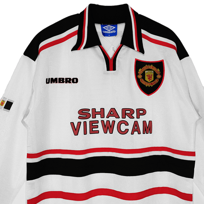 1997 - 1998 Manchester United Away - Long Sleeve - Retro Jersey