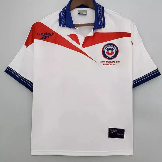 1998 Chile World Cup Away - Retro Jersey