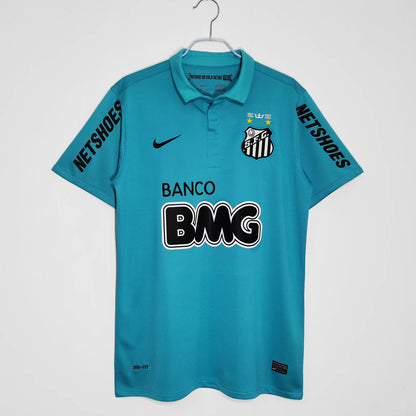 2012 Santos Away NEYMAR JR 11 Print - Retro Jersey