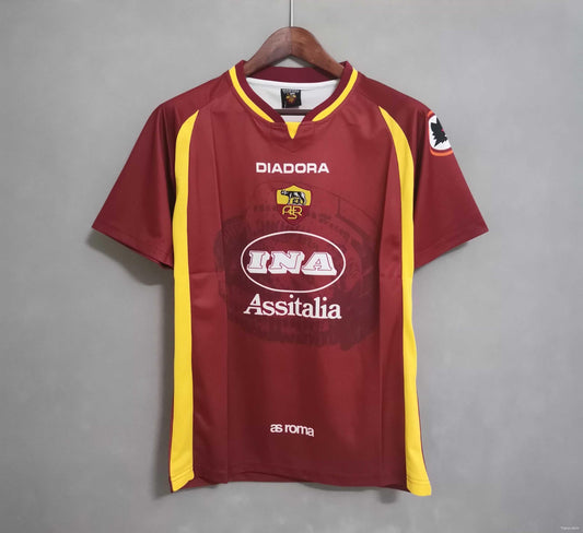 1997 - 1998 Roma Home - Retro Jersey