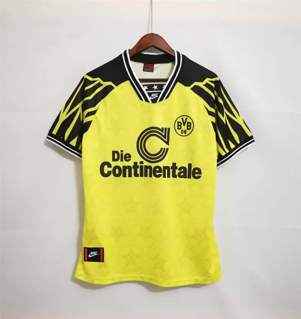 1994 - 1995 Borussia Dortmund Home - Retro Jersey