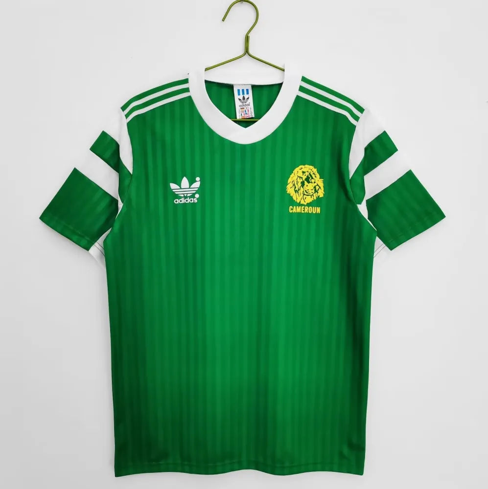 1990 Cameroon Home - Italia 90 World Cup - Retro Shirt