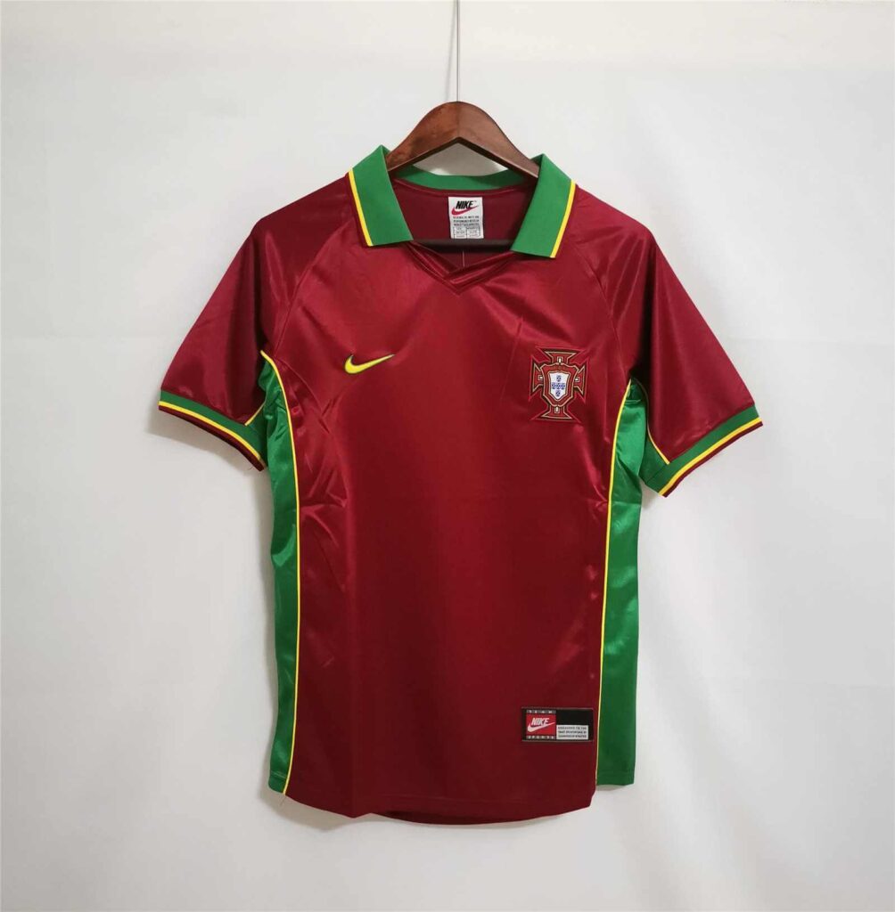 1998 Portugal Home Retro Jersey