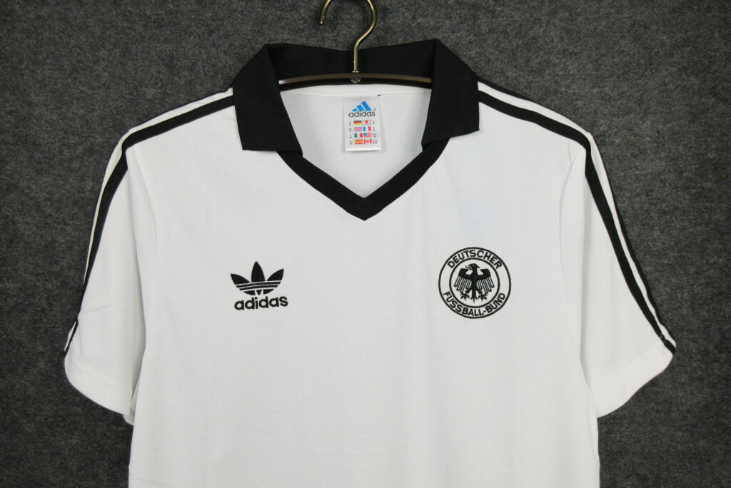 1982 Germany Home Retro Jersey Footy Archive 1982 Germany Home Retro Jersey Footy Archive