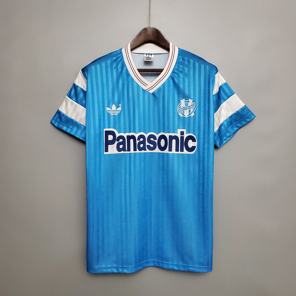 1990 - 1991 Olympique de Marseille Away - Retro Jersey