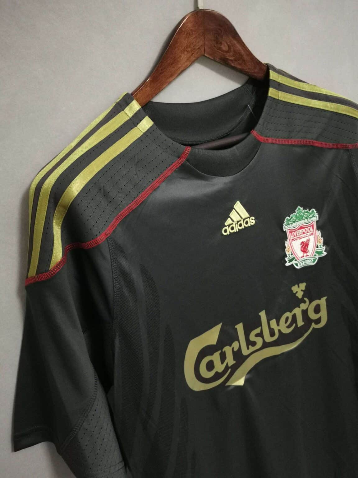 2009 - 2010 Liverpool Away - GERRARD 8 Print - Retro Jersey