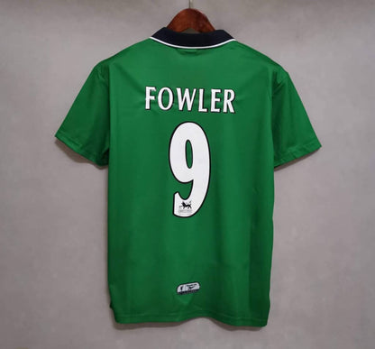 1999 - 2000 Liverpool Away - FOWLER 9 Print - Retro Jersey