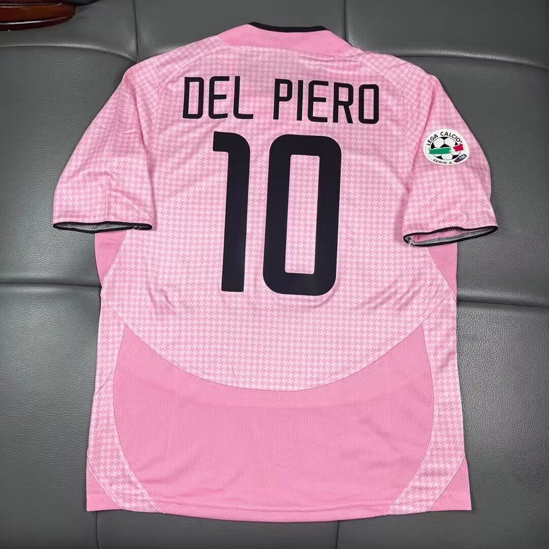 2003 - 2004 Juventus- DEL PIERO 10 Print - Retro Jersey