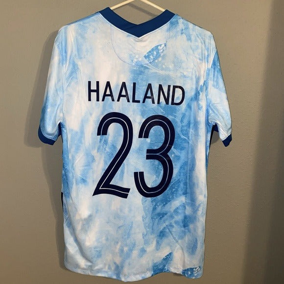 2021 Norway Away - HAALAND 23 Print - Retro Jersey