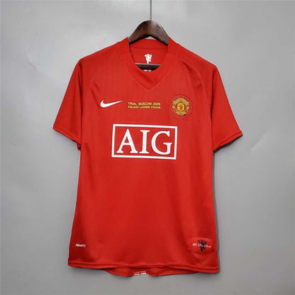 2007 - 2009 Manchester United Home - ROONEY 10 Print - Retro Jersey