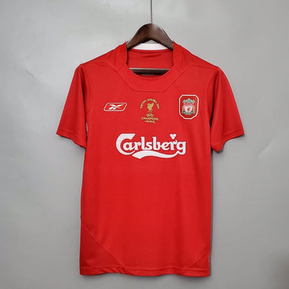 2005 Liverpool Home - Champions Leauge Winning - Retro Jersey