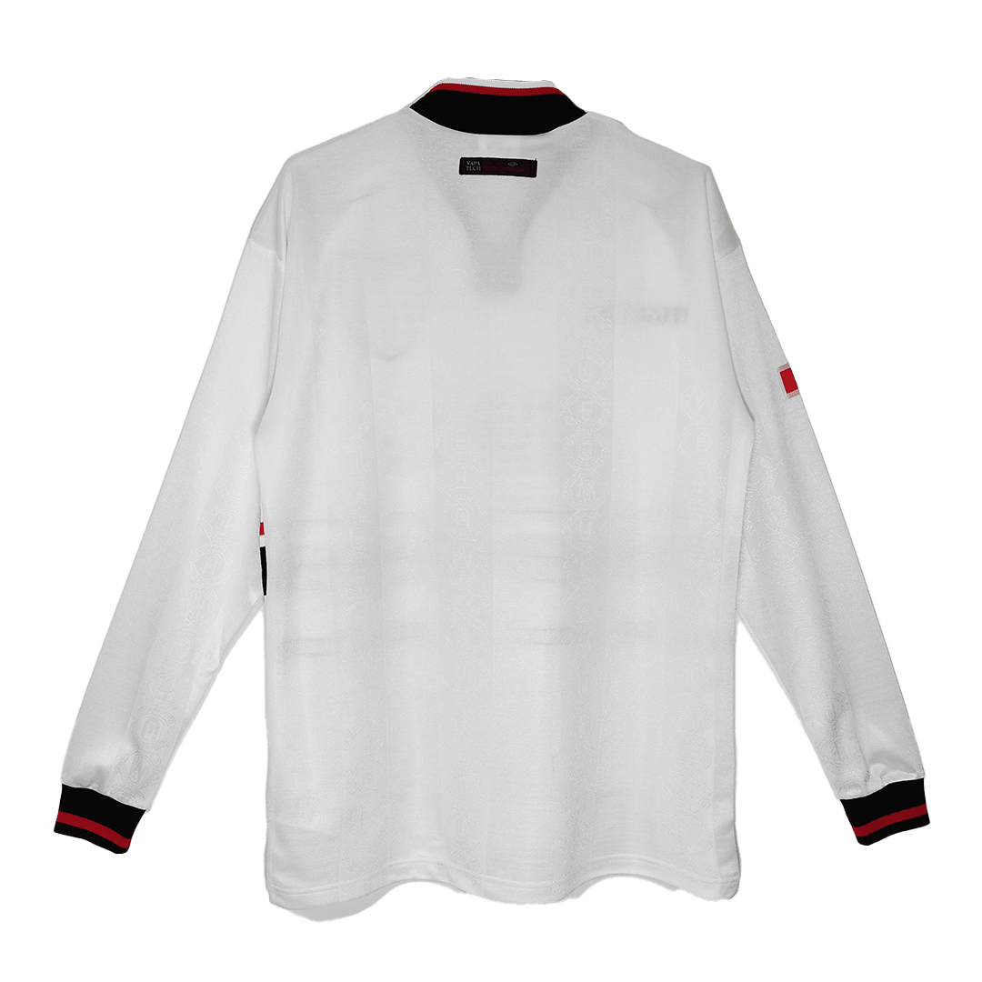 1997 - 1998 Manchester United Away - Long Sleeve - Retro Jersey