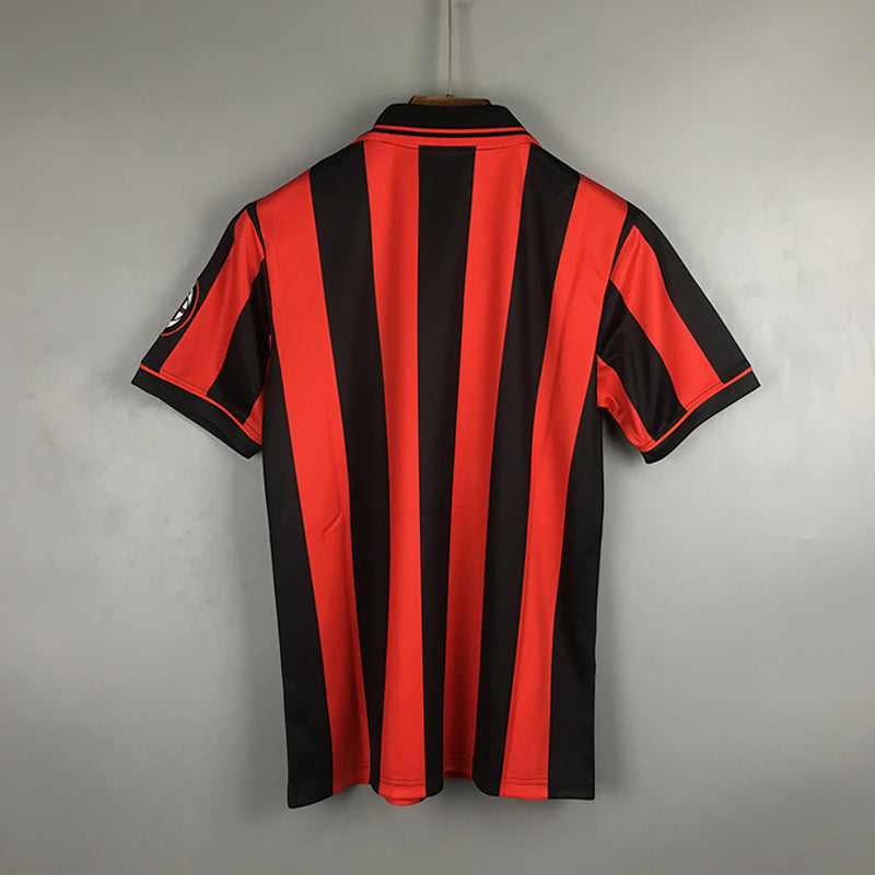 1996 - 1997 AC Milan Home  - Retro Jersey