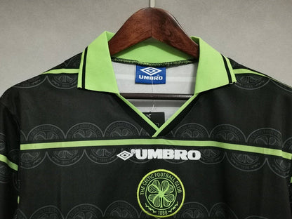 1997 - 1998 Celtic FC
Away - LARSSON #7 Print - Retro Jersey