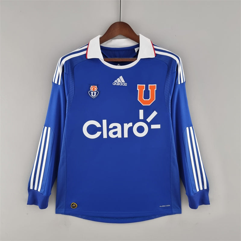 2011 Universidad de Chile Home - Long Sleeve- Retro Jersey