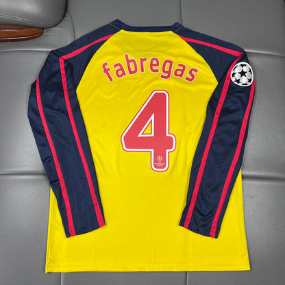 2008 - 2009 Arsenal Away - FABREGAS 4 Print - Retro Jersey