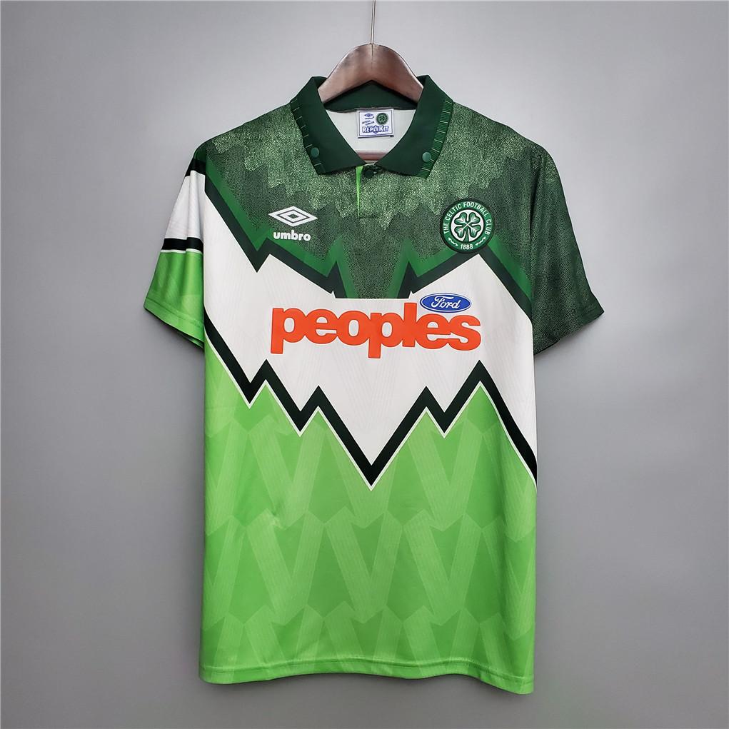 1991 - 1992 Celtic Away - Retro Jersey