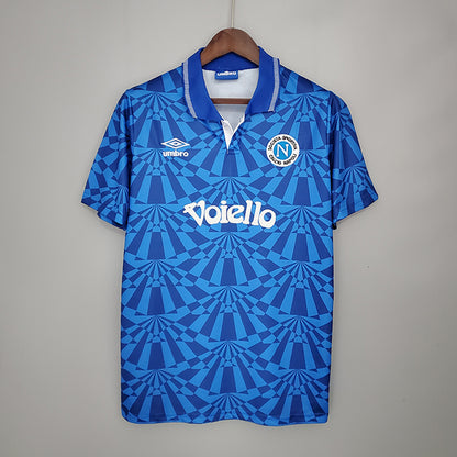 1991 - 1993 Napoli Home - Retro Jersey