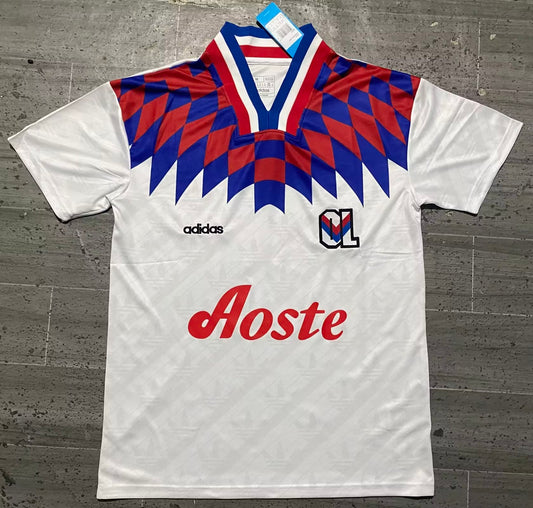 1995 - 1996 Lyon Home - Retro Jersey