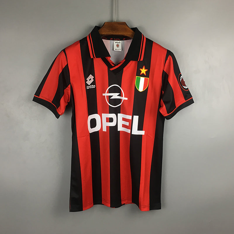 1996 - 1997 AC Milan Home  - Retro Jersey