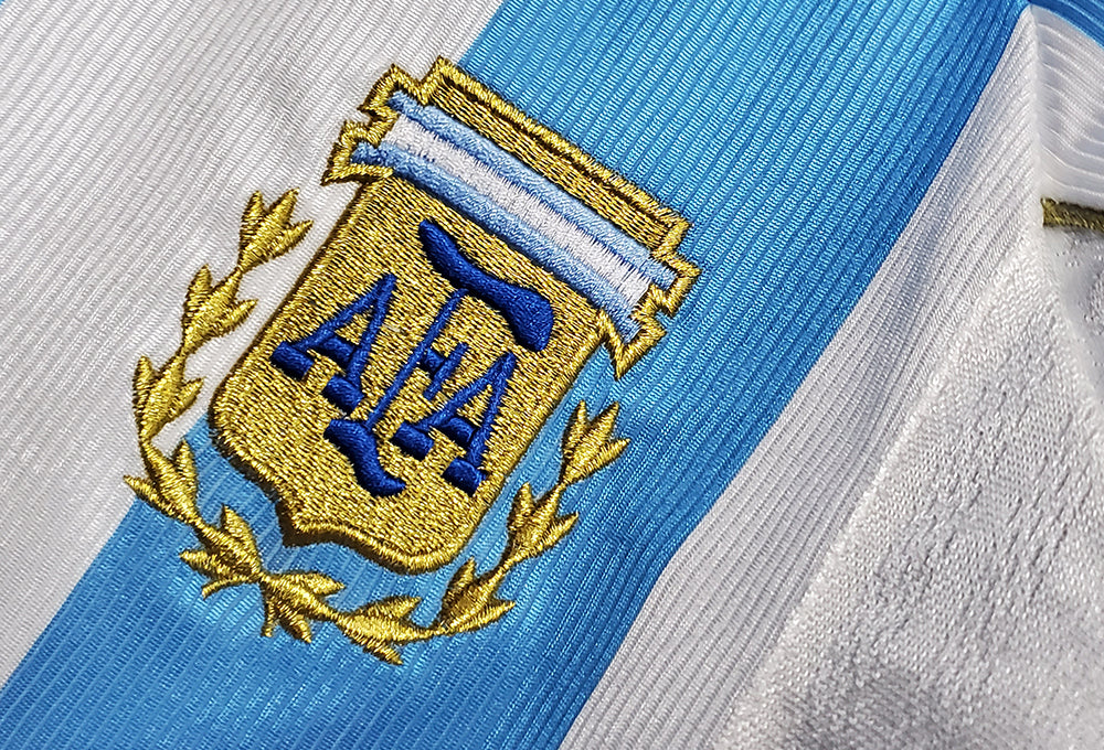 1998 Argentina Home  - Retro Jersey