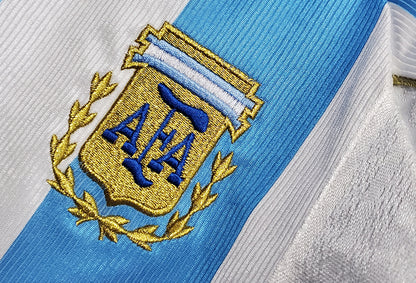 1998 Argentina Home  - Retro Jersey