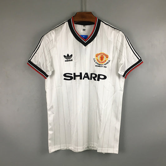 1983 Manchester United Away - Retro Jersey