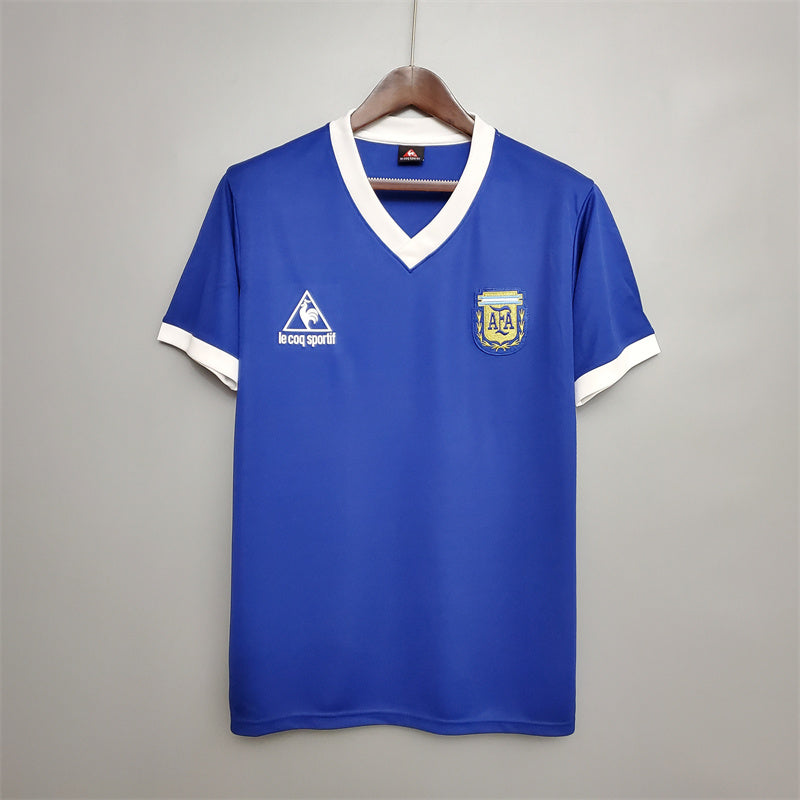 1986 Argentina Away - Retro Jersey