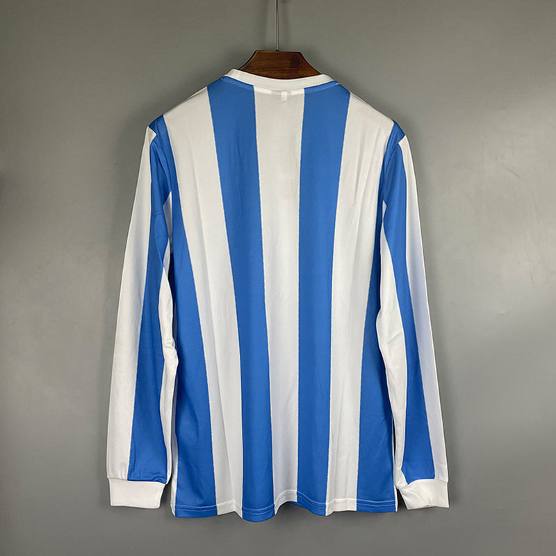 1986 Argentina Home  - Retro Jersey - Long Sleeve