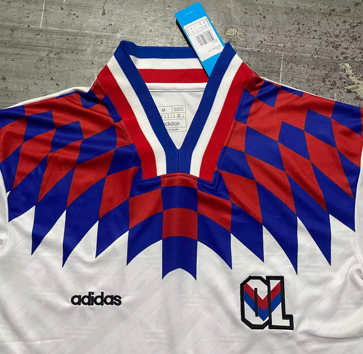 1995 - 1996 Lyon Home - Retro Jersey