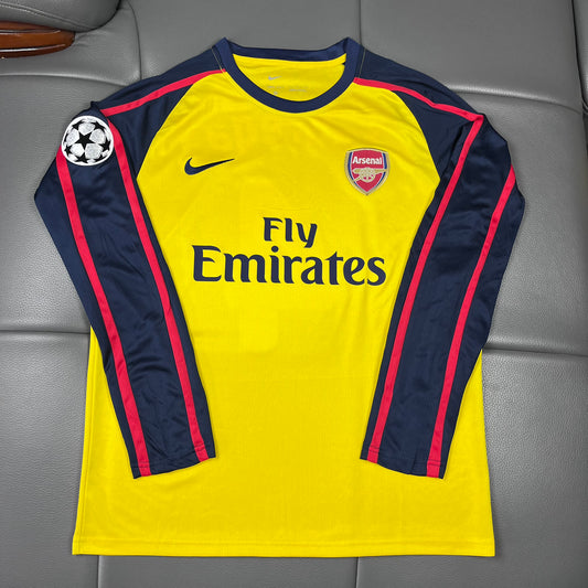 2008 - 2009 Arsenal Away - FABREGAS 4 Print - Retro Jersey