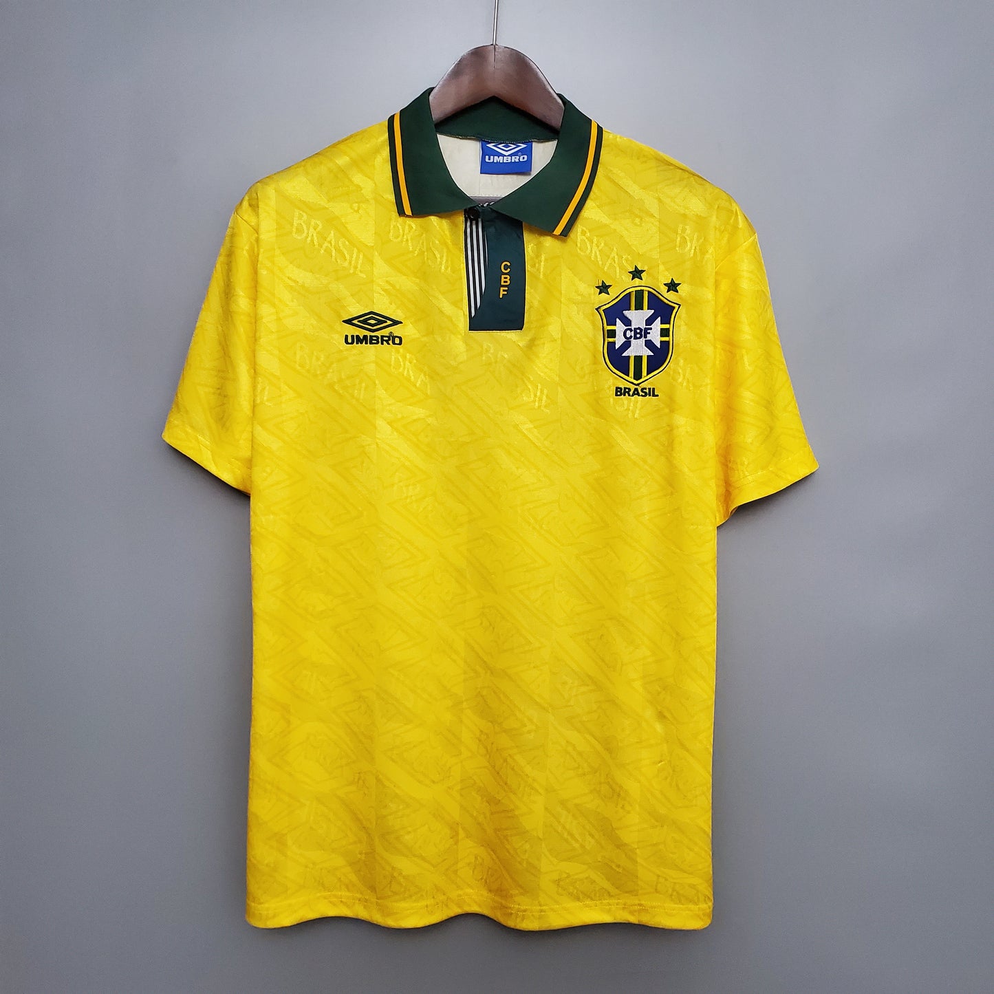 1992 - 1993 Brazil Home  - Retro Jersey