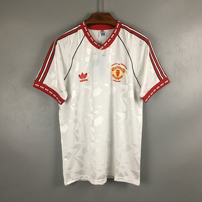 1991 Manchester United Away - Retro Jersey