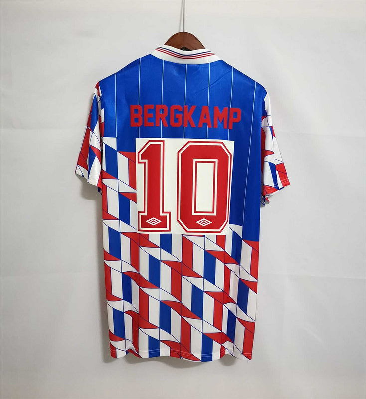 1990 Ajax Away - BERGKAMP 10 - Retro Jersey