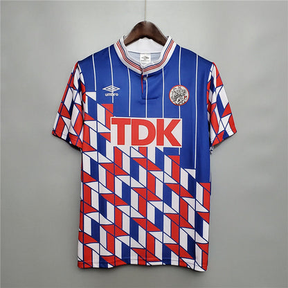 1990 Ajax Away - BERGKAMP 10 - Retro Jersey