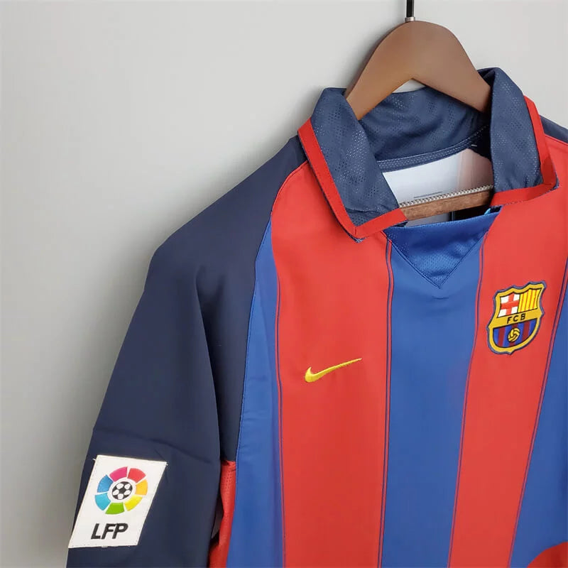 2004 - 2005 Barcelona Home Retro Jersey