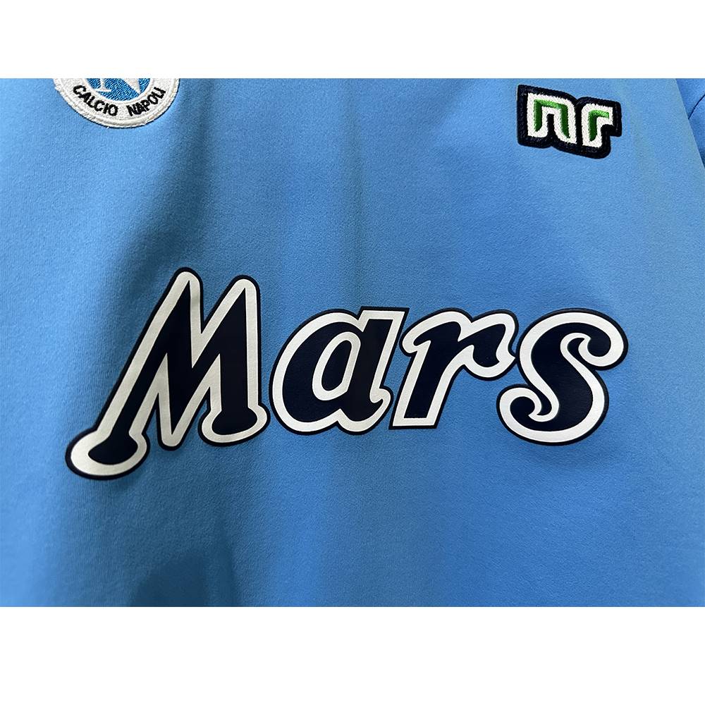 1988 - 1989 Napoli Home - Long Sleeve - Retro Jersey