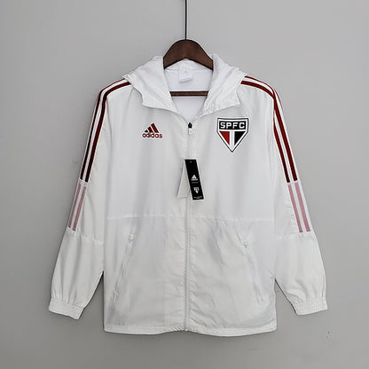 2022 Sao Paulo Windbreaker Jacket White #1