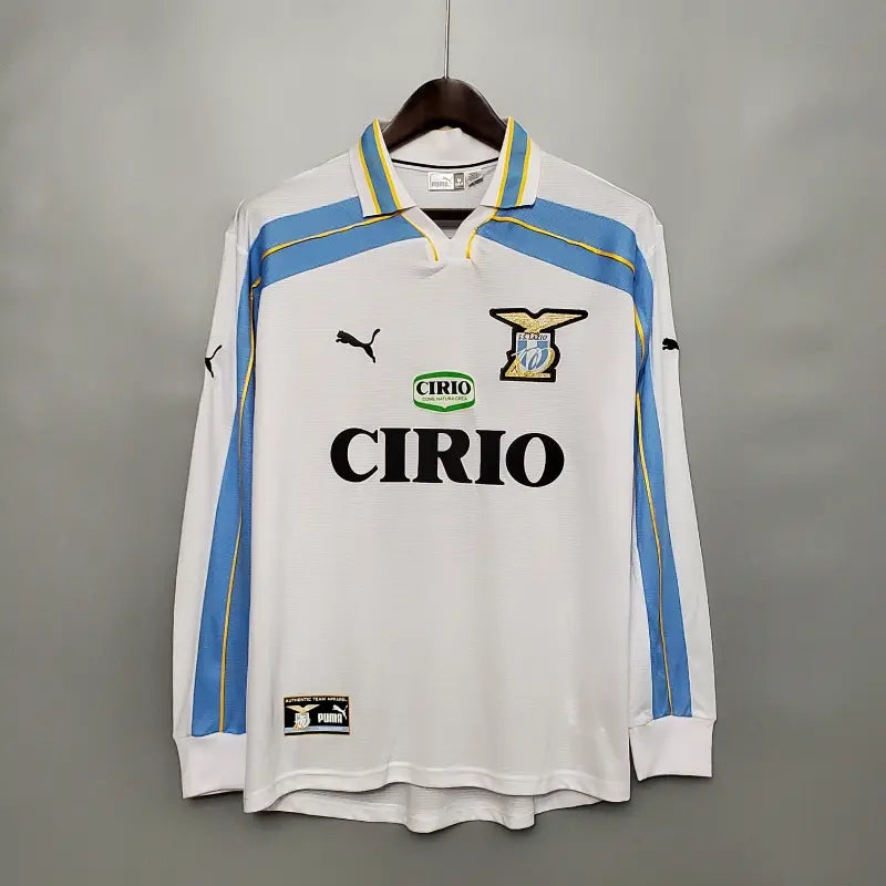 2000 - 2001 Lazio Away - Long Sleeve - Retro Jersey