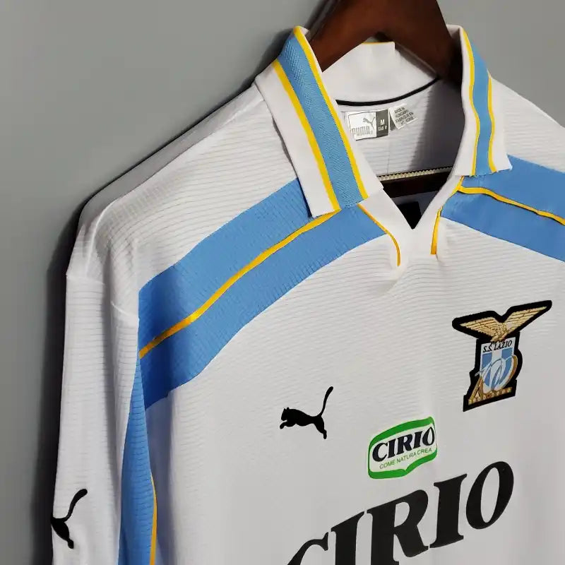 2000 - 2001 Lazio Away - Long Sleeve - Retro Jersey